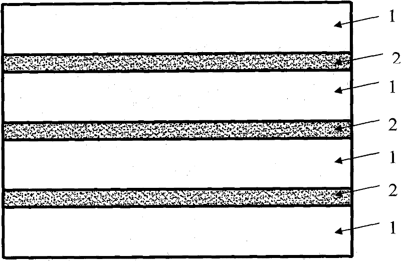 Anti-bonding copper infiltration powder and preparation method thereof