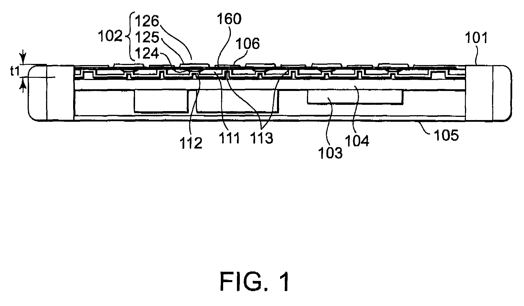 Luminous switch and electronic device provided with the same