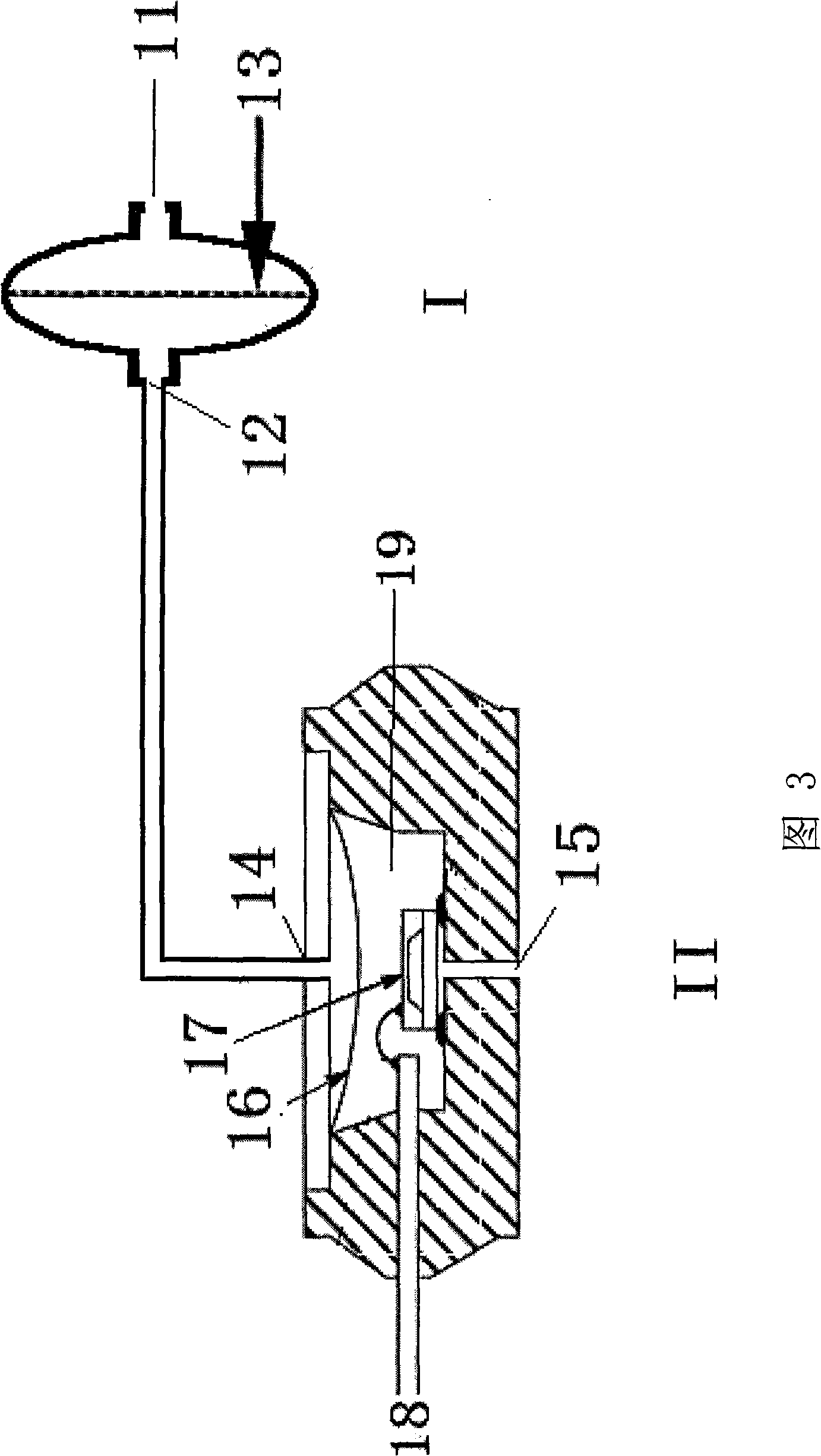 Mechanical heart failure dewatering device and control device thereof