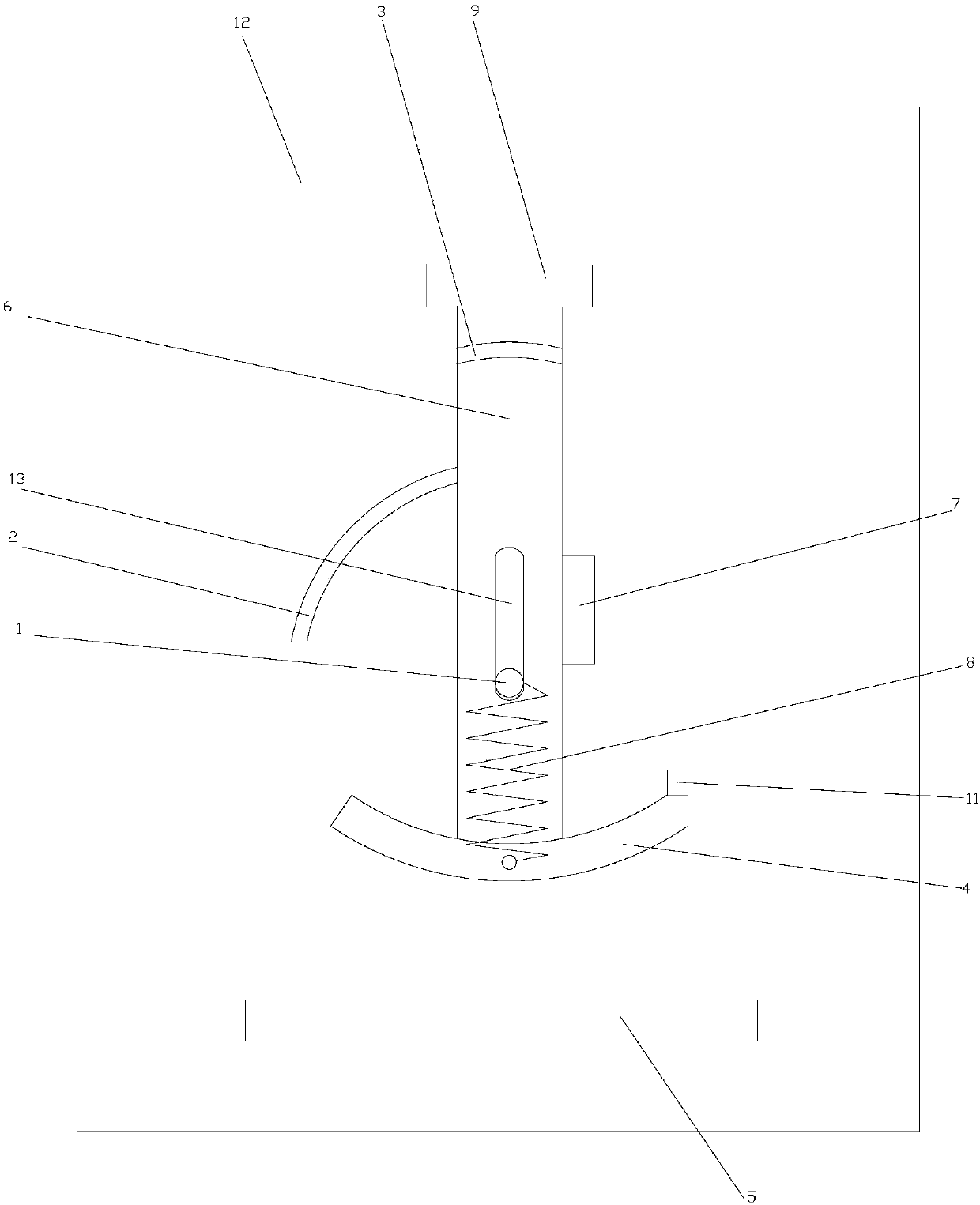 Automatic screening part device