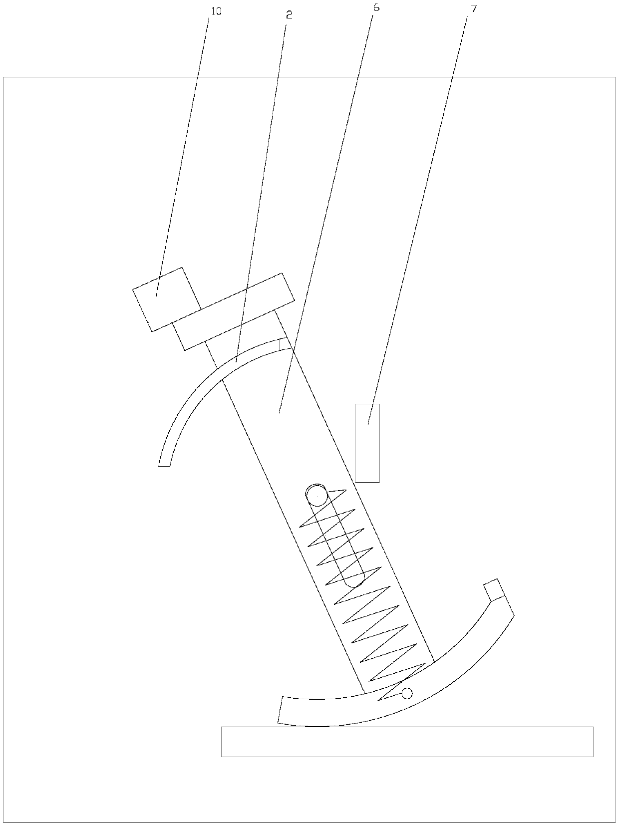 Automatic screening part device