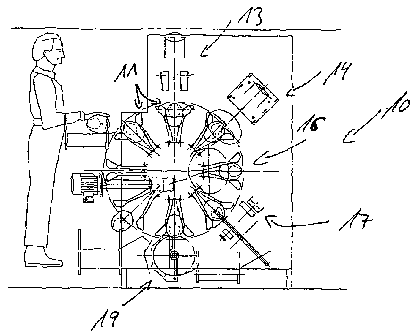 Method and device for slaughtering fish in particular white fish