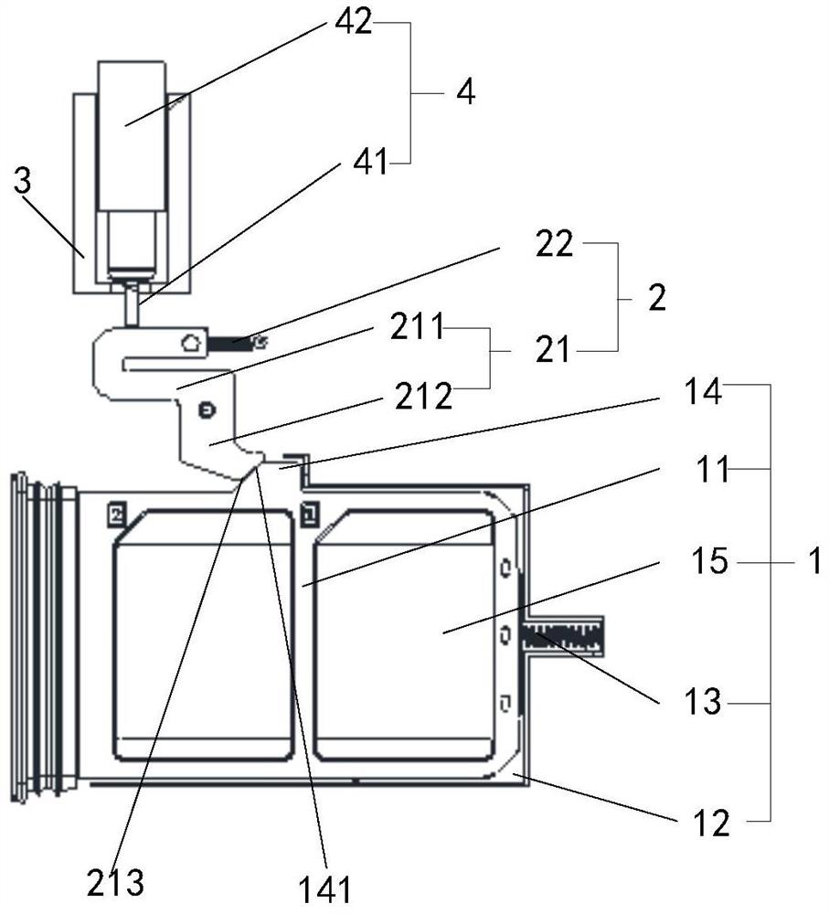 Card tray plugging mechanism and electronic equipment