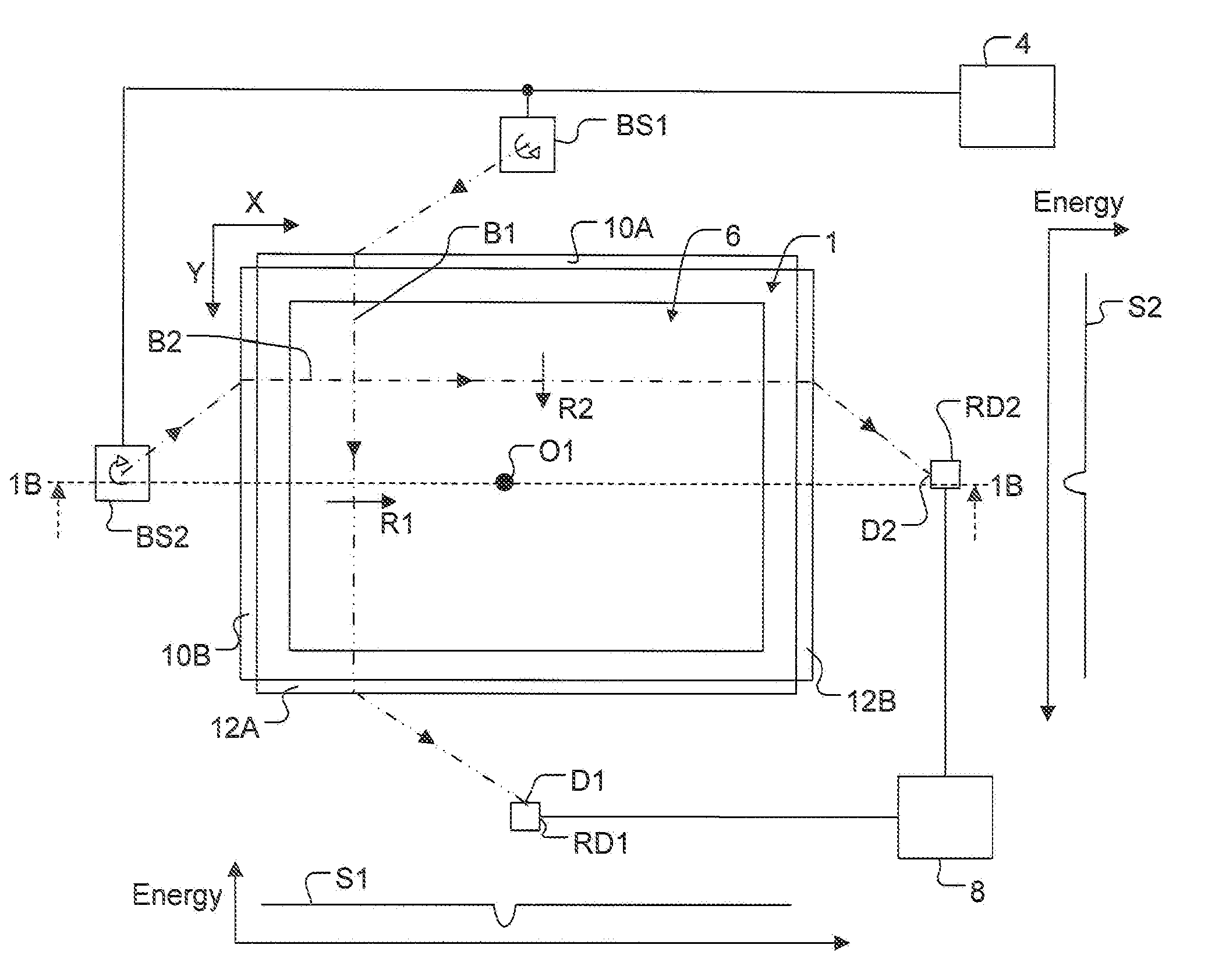 Detecting the location of an object on a touch surface