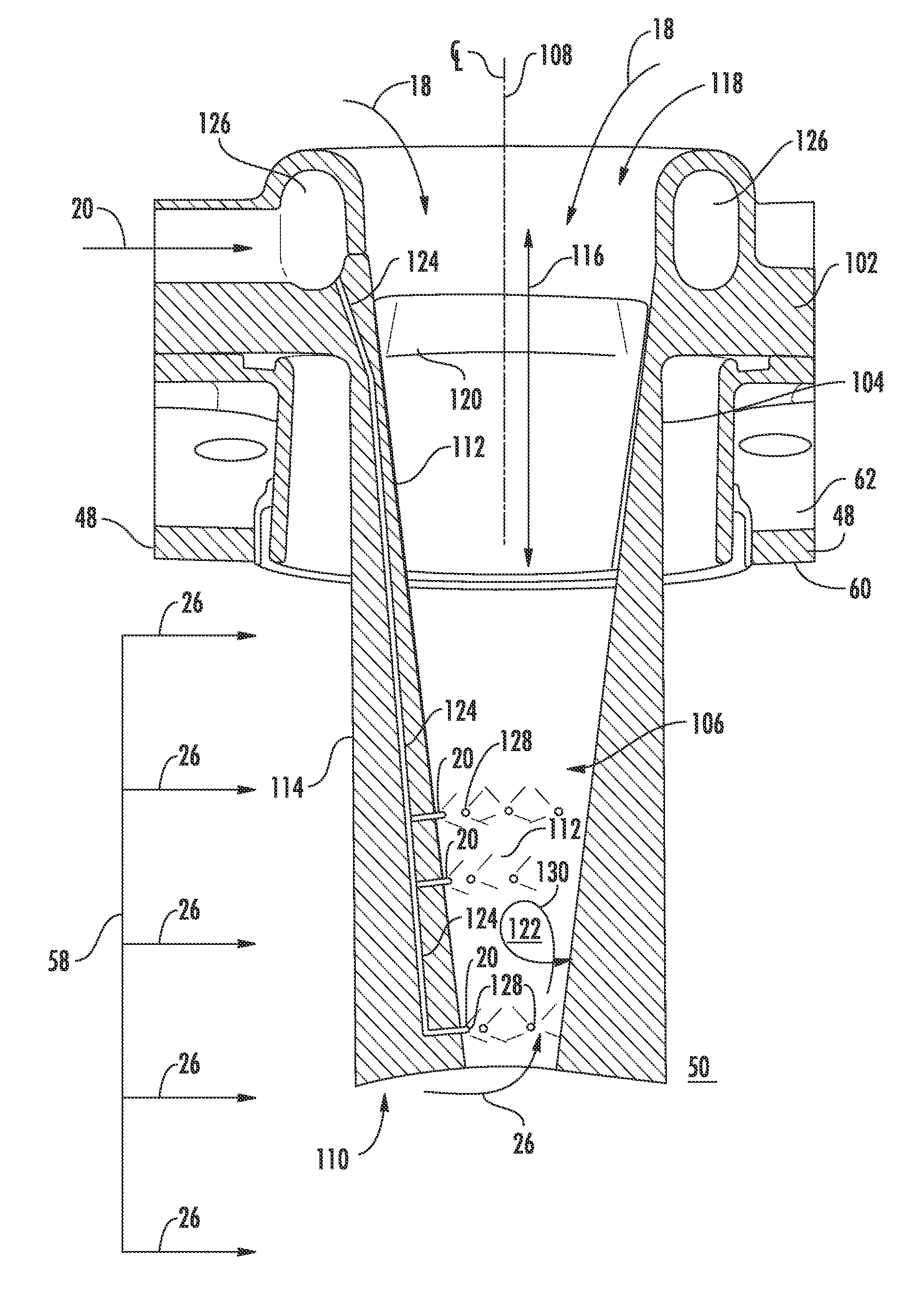 Trapped vortex fuel injector and method for manufacture