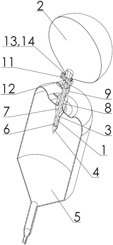 Continuous pressing device for tree injection and infusion