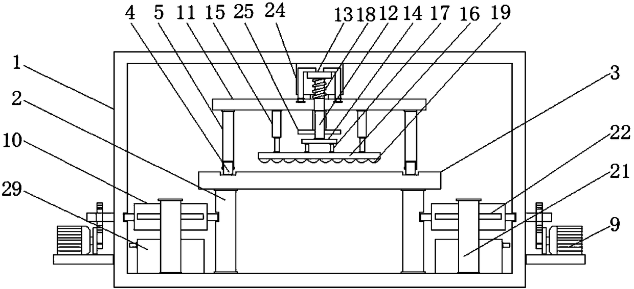 Polishing robot for machinery construction