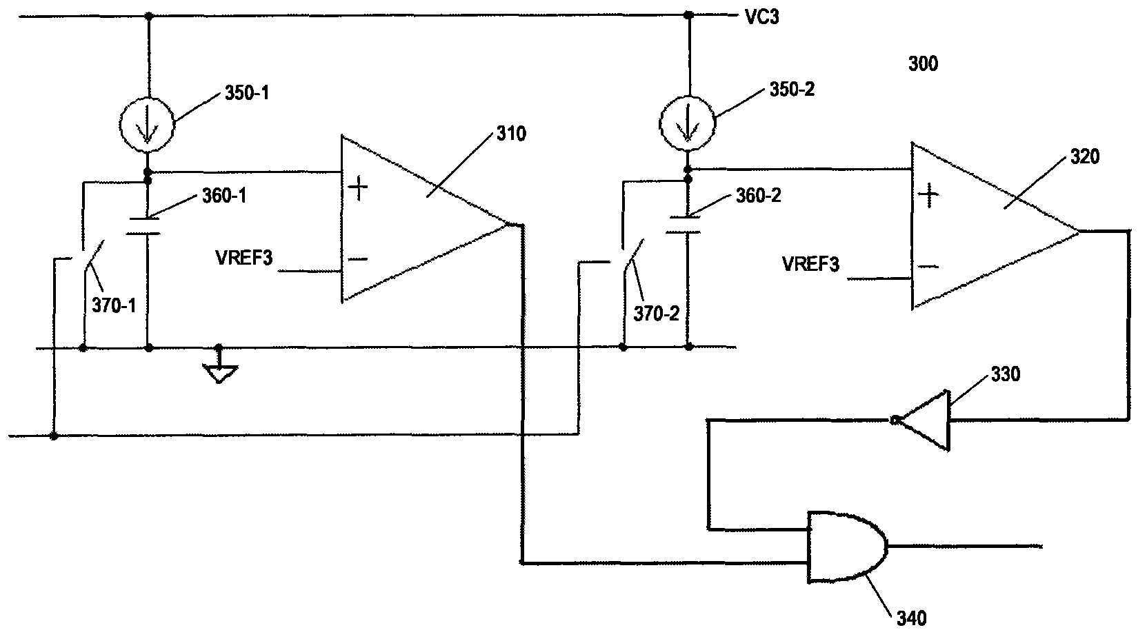 Control circuit and control method of high-side depressurization converting circuit