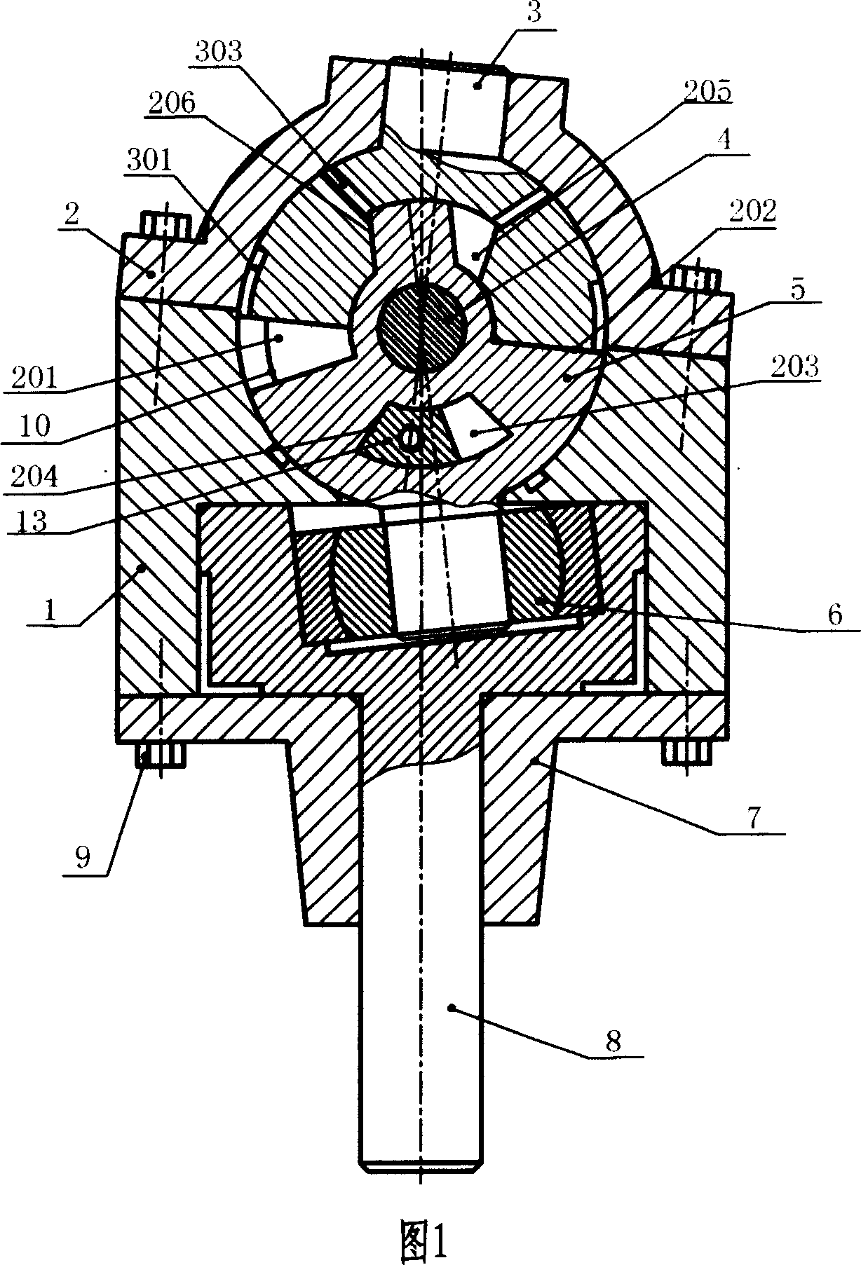 Ball-shape compressor and expansion compressor capable of realizing multi-stage compression