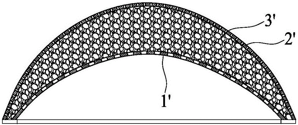 Cup structure of bra and manufacturing method of cup structure
