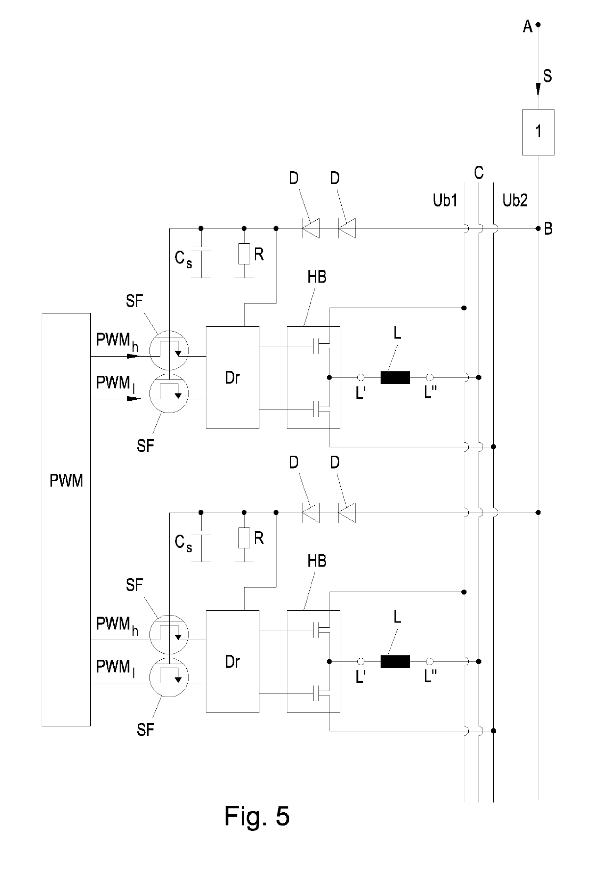 Safe switching device