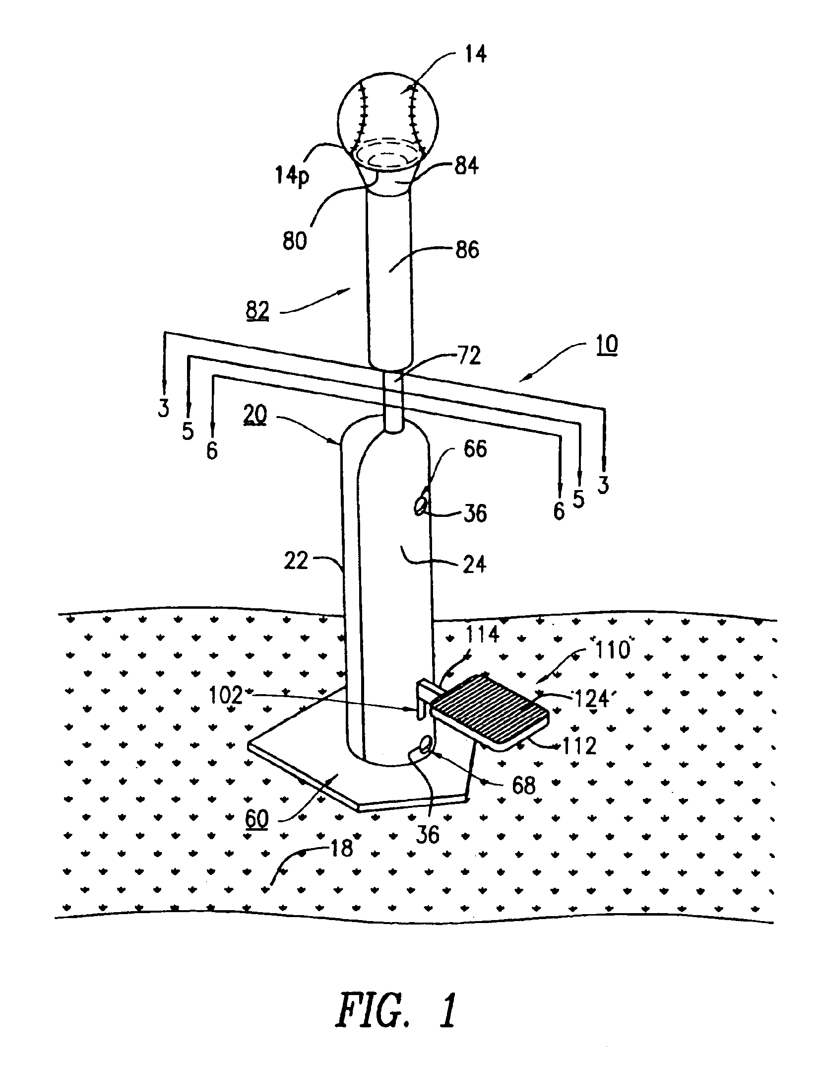 Baseball server apparatus with a delay timer element for providing a delaying time period for serving-up a baseball