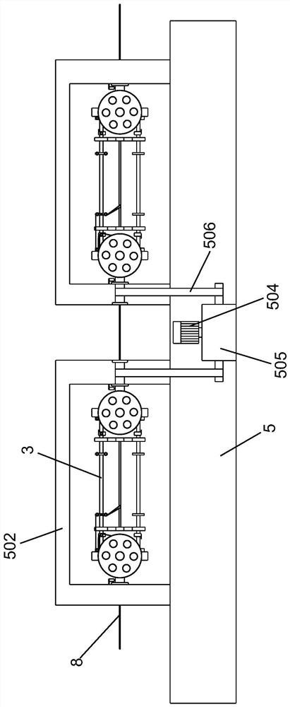 Electromagnetic wire wrapping device