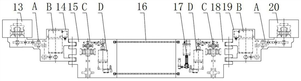 H-shaped cutting device and high-power thin seam coal mining machine