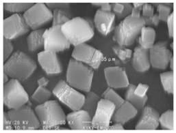 Method capable of reducing crystal grain size of aluminum phosphate molecular sieve