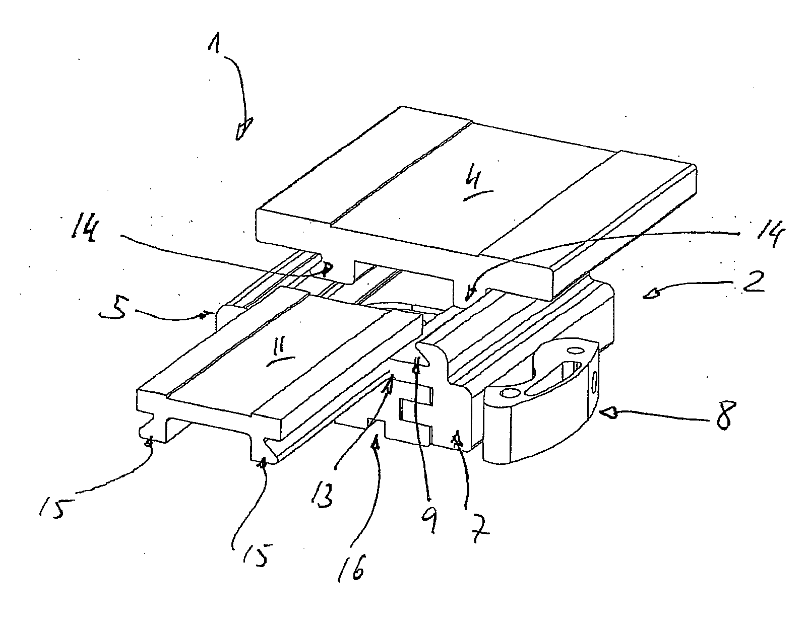 Mounting arrangement for optical devices