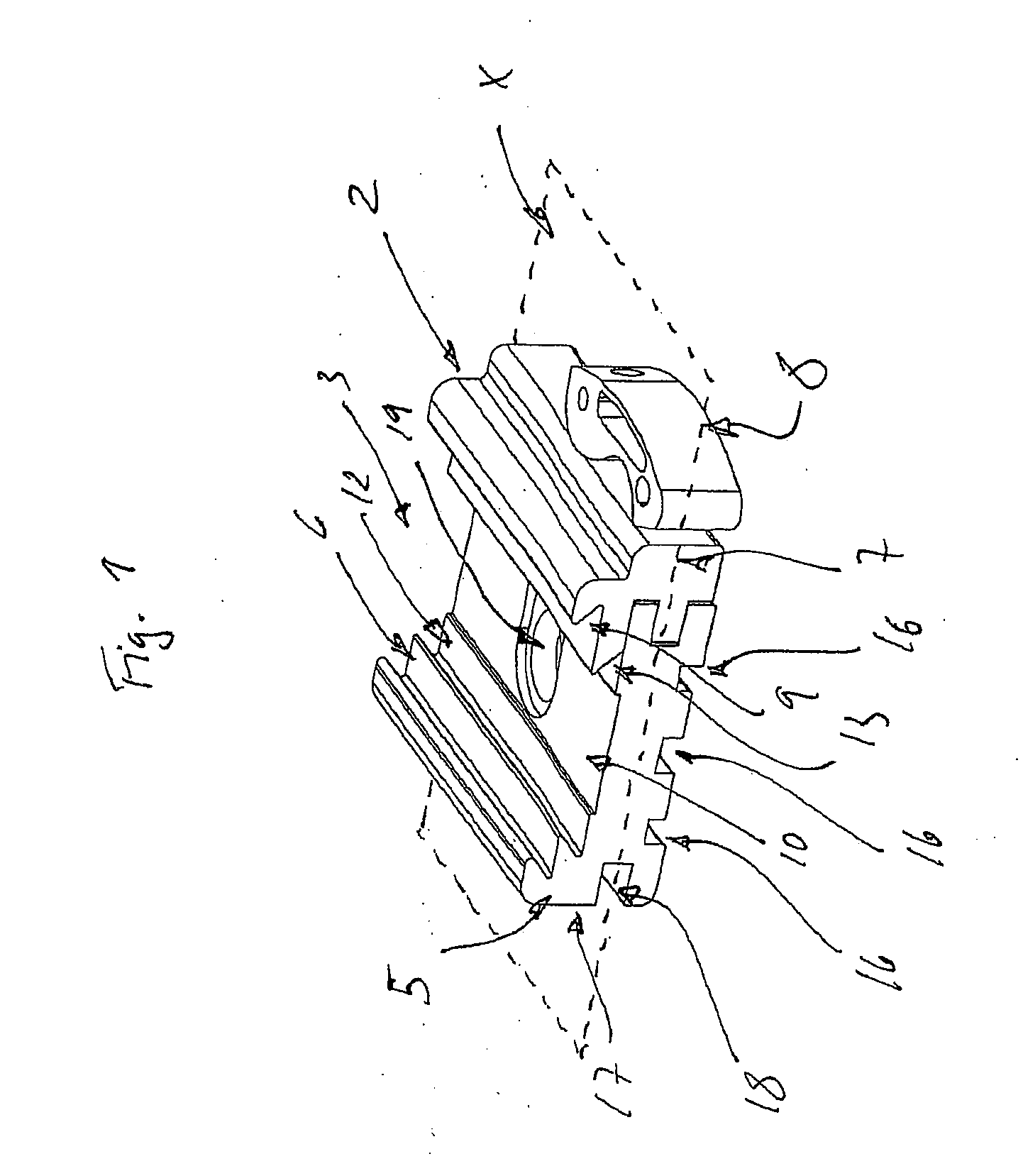 Mounting arrangement for optical devices