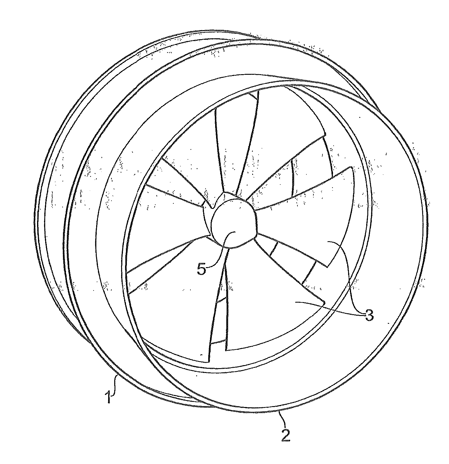 Support of propeller unit for a vessel