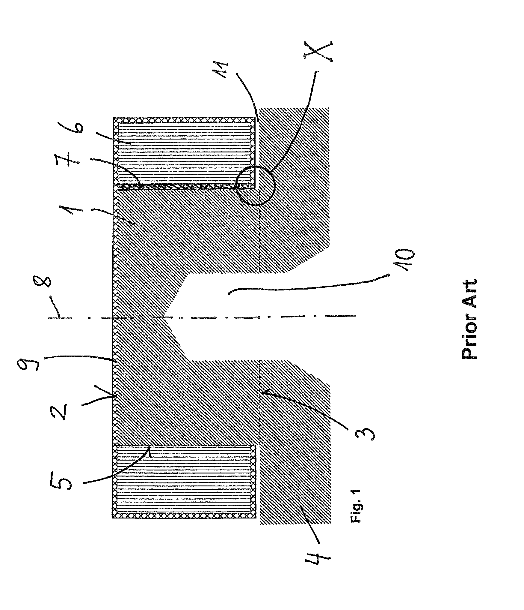 Magnet pole for magnetic levitation vehicles, and method for the production thereof