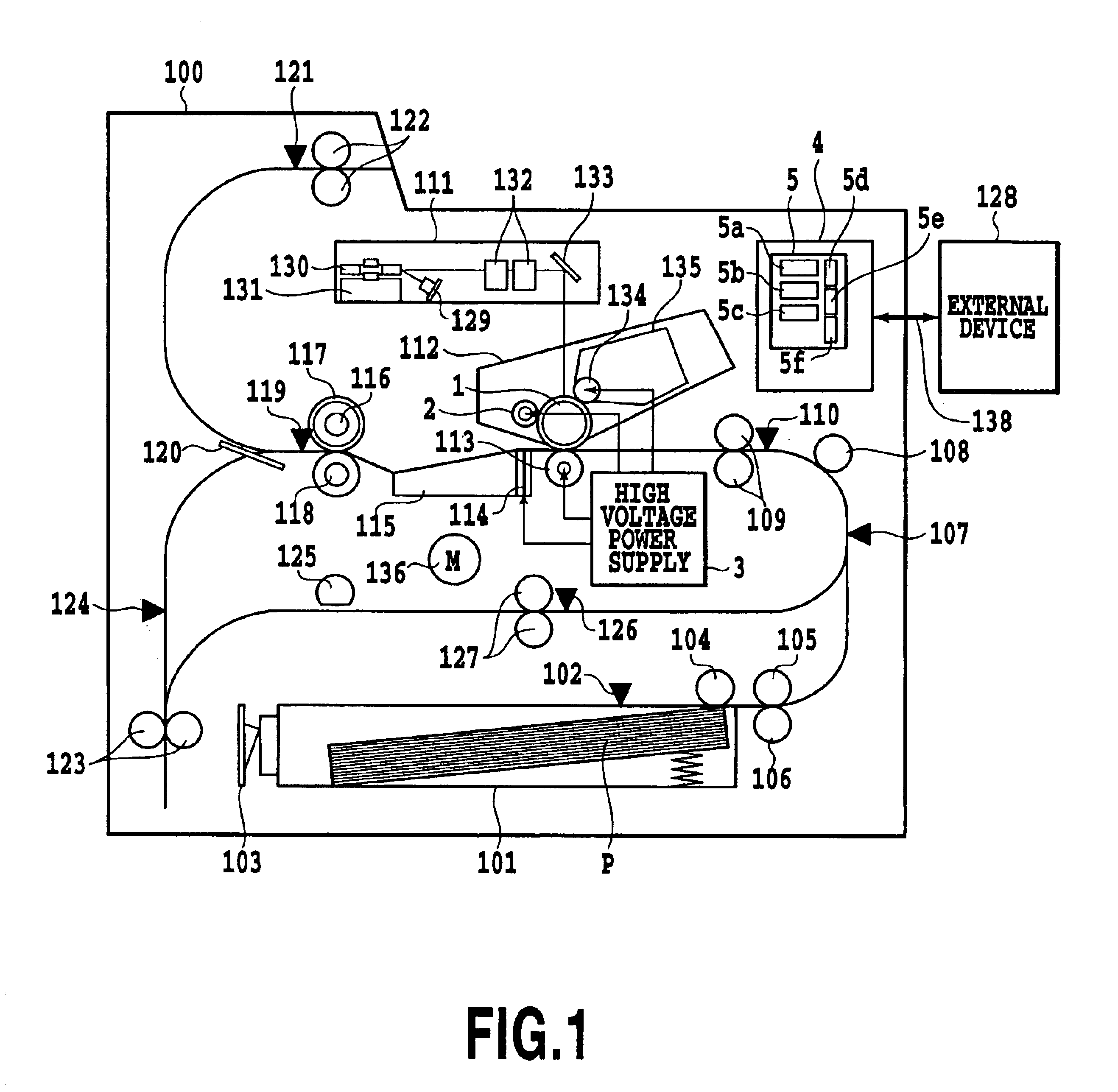 Image forming system and image forming method for deciding AC voltage to be applied to charger