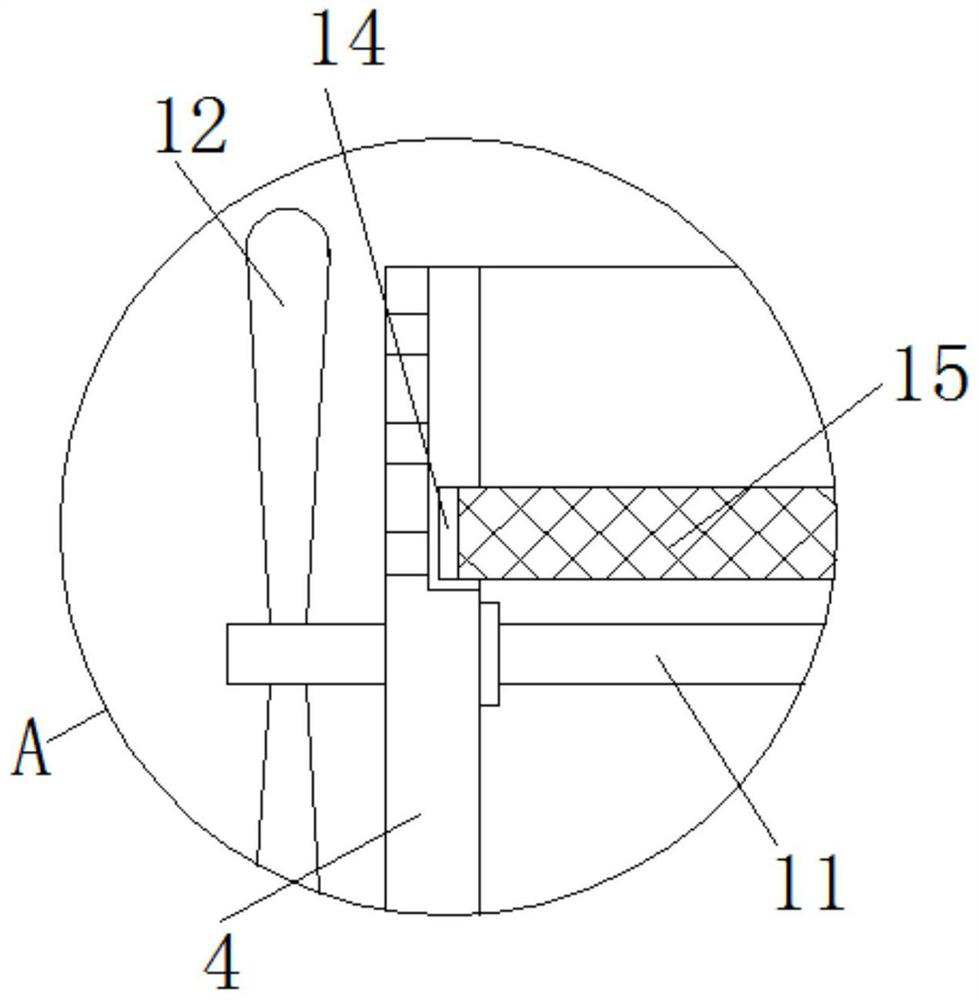 Circulating cooling device of wind power doubly-fed generator