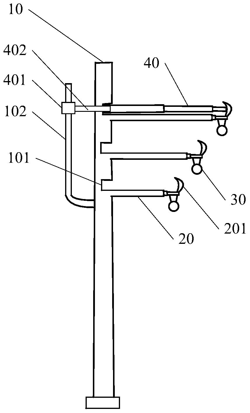 Closed-circuit monitoring system with fast positioning and capturing function