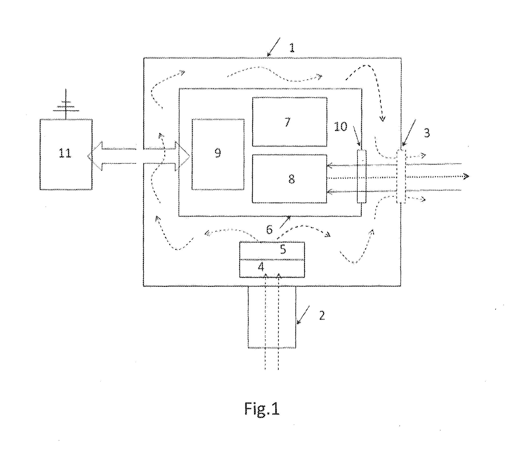 Device for remote oil detection