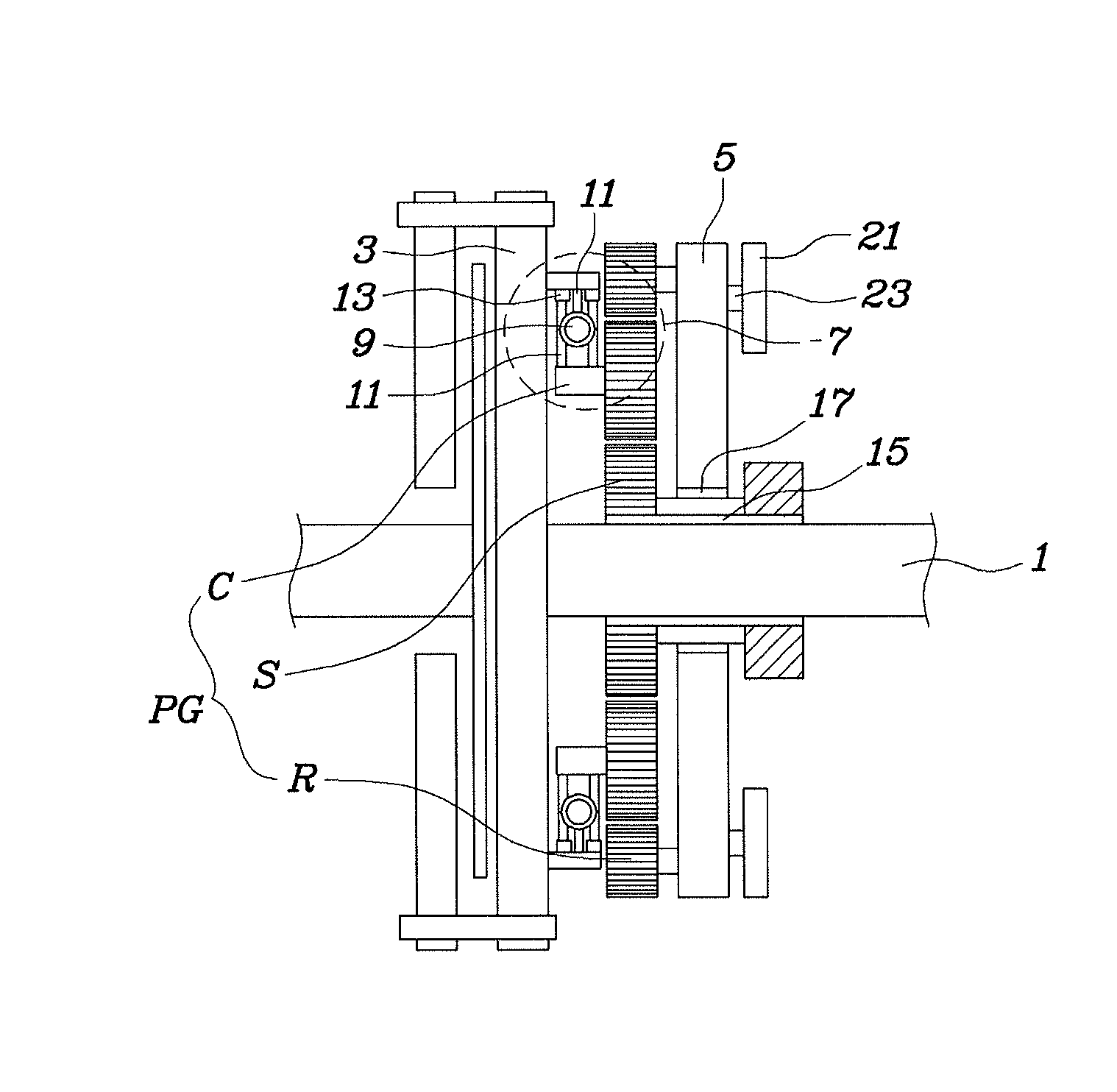 Apparatus for damping flywheel