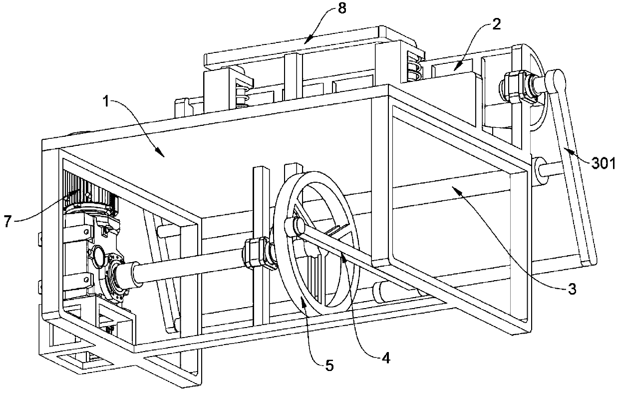 Basket frame bending device for manufacturing baby carriage
