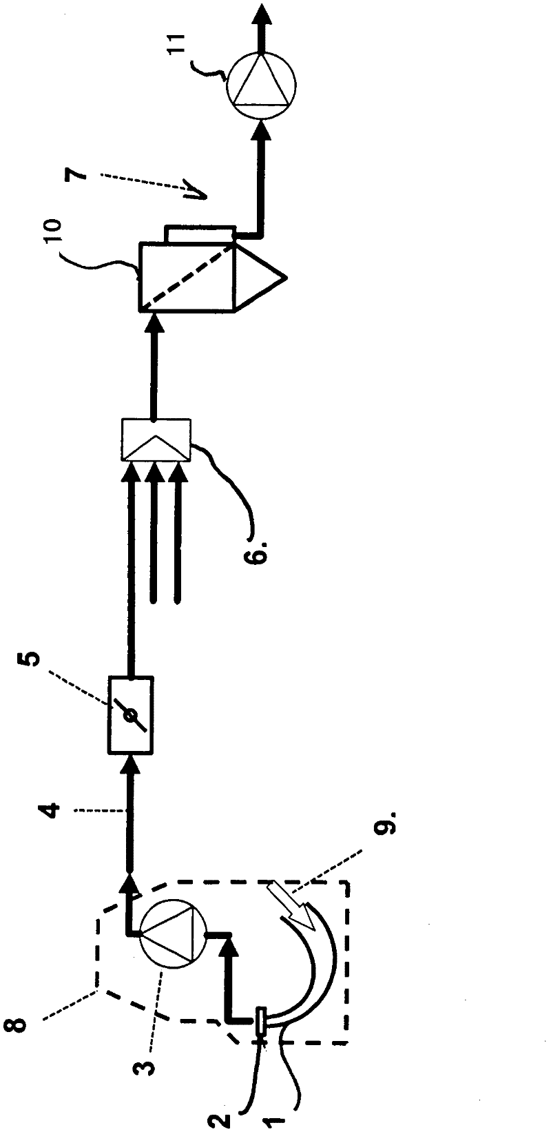 Regulation assembly for a cigarette manufacturing machine and method for regulating the transport of the cigarette filler