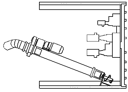 Modular combined underground engineering tunneling device and construction method thereof