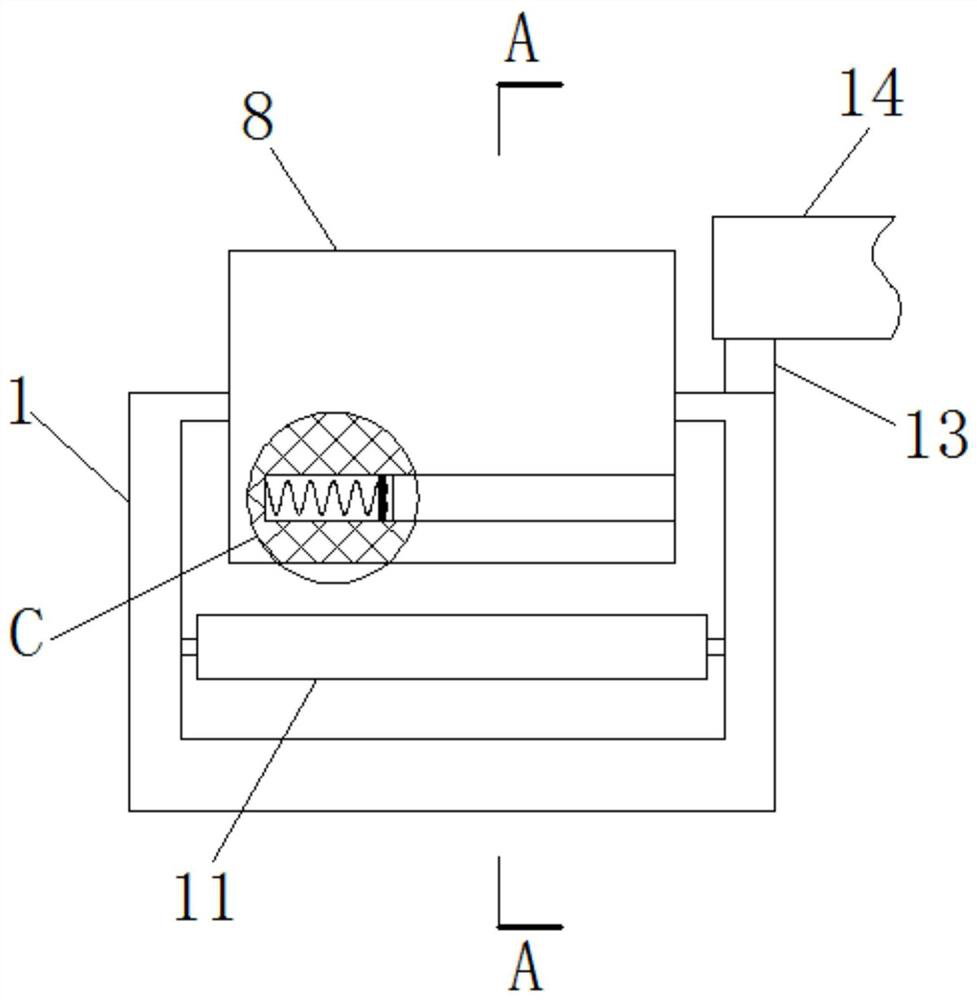 A flow production detection device capable of quickly screening LED lights