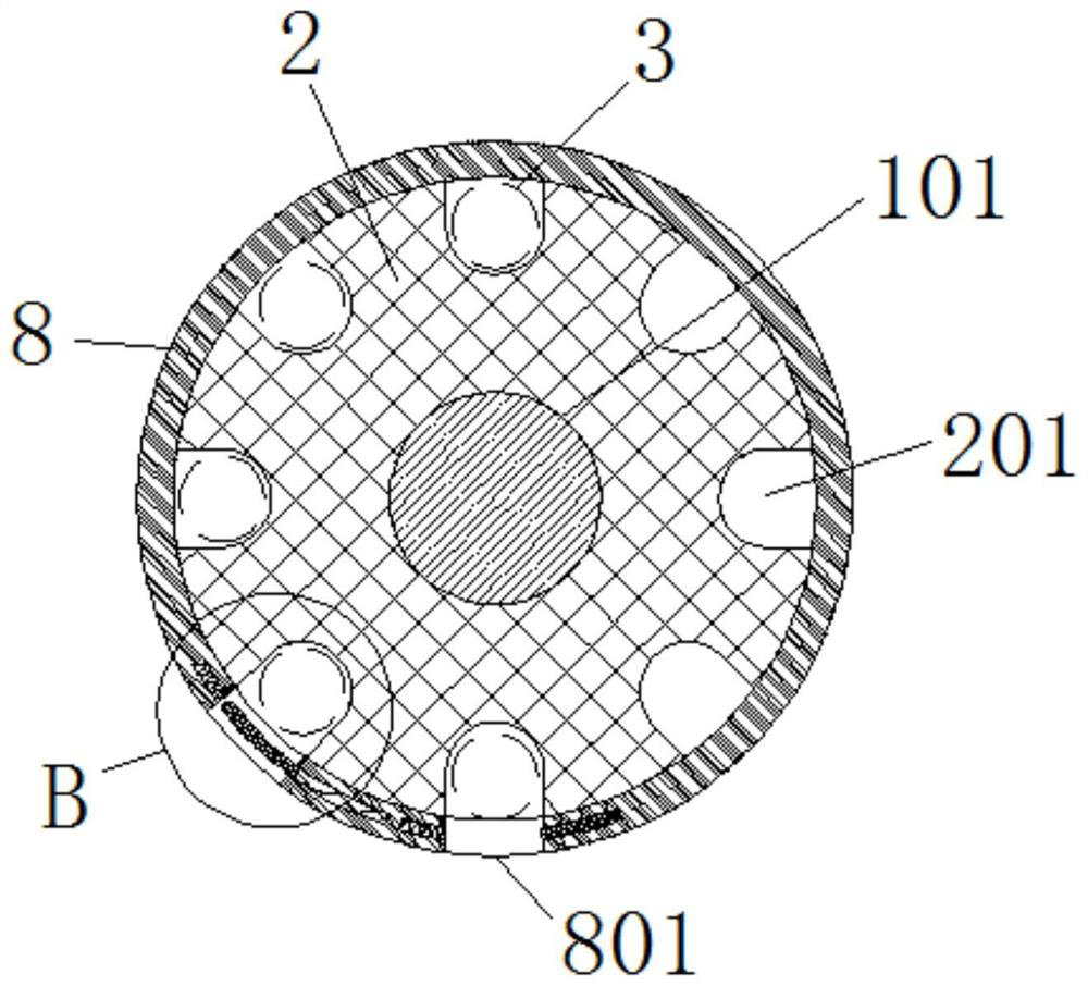 A flow production detection device capable of quickly screening LED lights