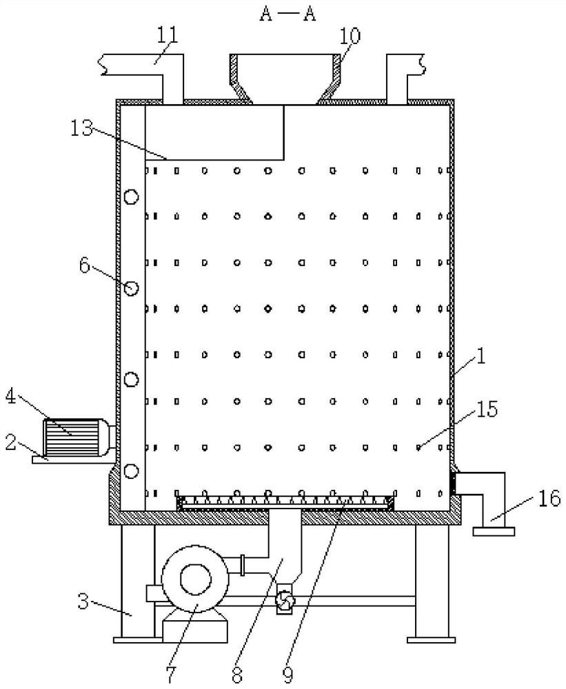 A continuous hydraulic pulper