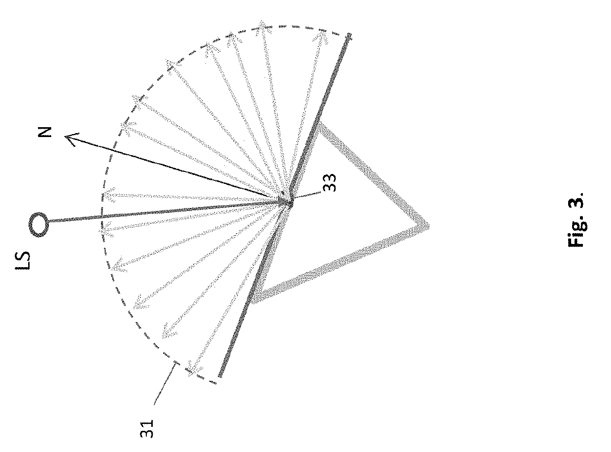 Method for Fast Generation of Path Traced Reflections on a Semi-Reflective Surface