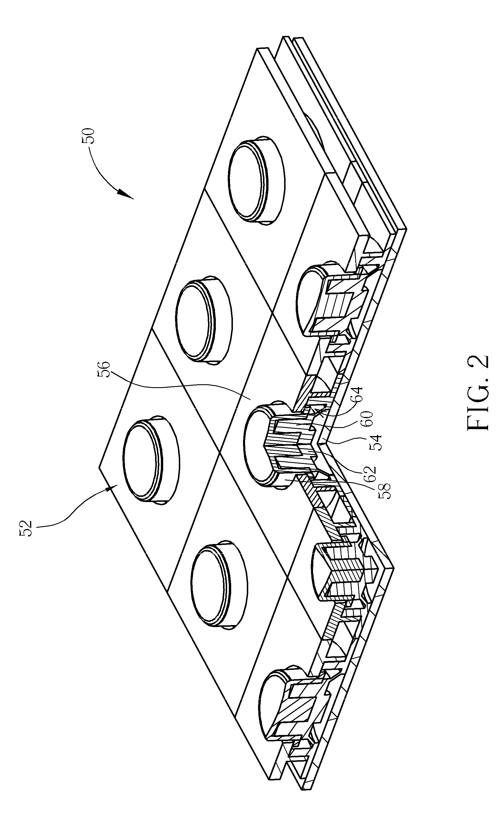Key mechanism with waterproofing function and related electronic device