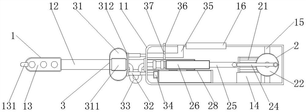 Clinical oral foreign body suction device and use method