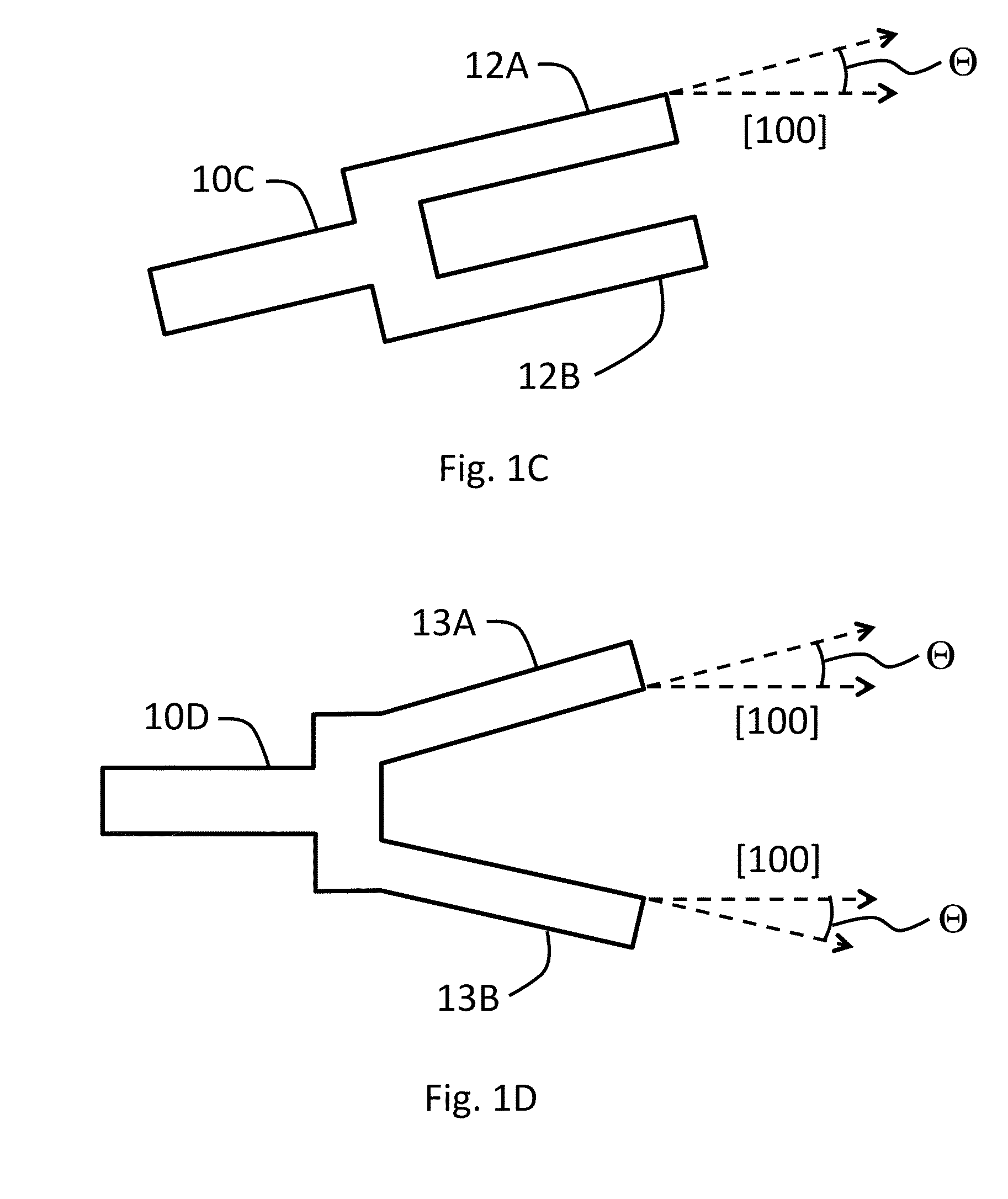 Temperature compensated beam resonator