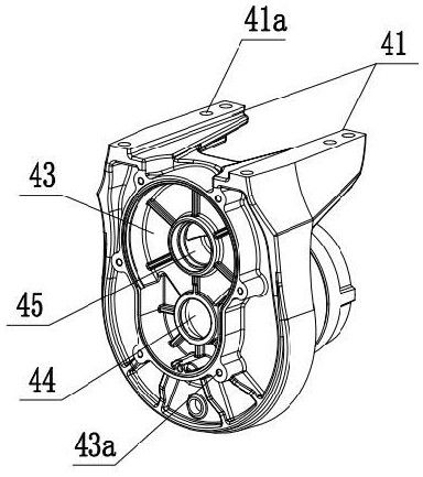 Highly-integrated electric driving wheel