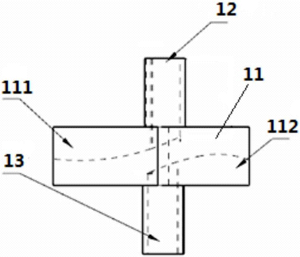 Double-channel micro sprinkler of different structure