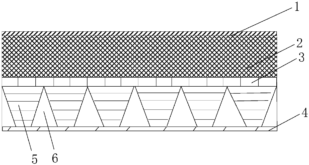 A kind of hot-melt elastomer modified asphalt waterproof membrane and its preparation method