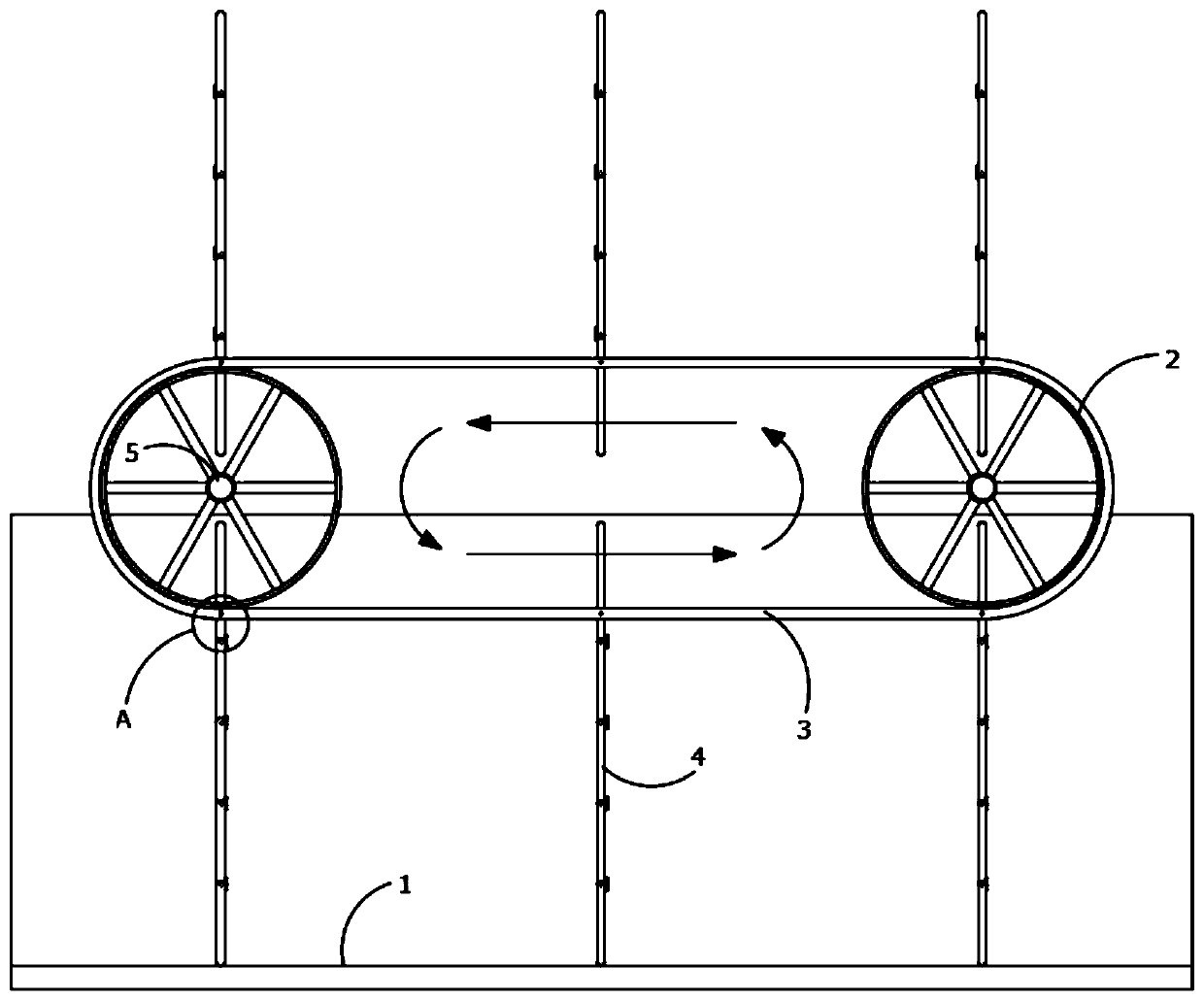 An Oxygen Ditch for Sewage Treatment with Balanced Flow Velocity