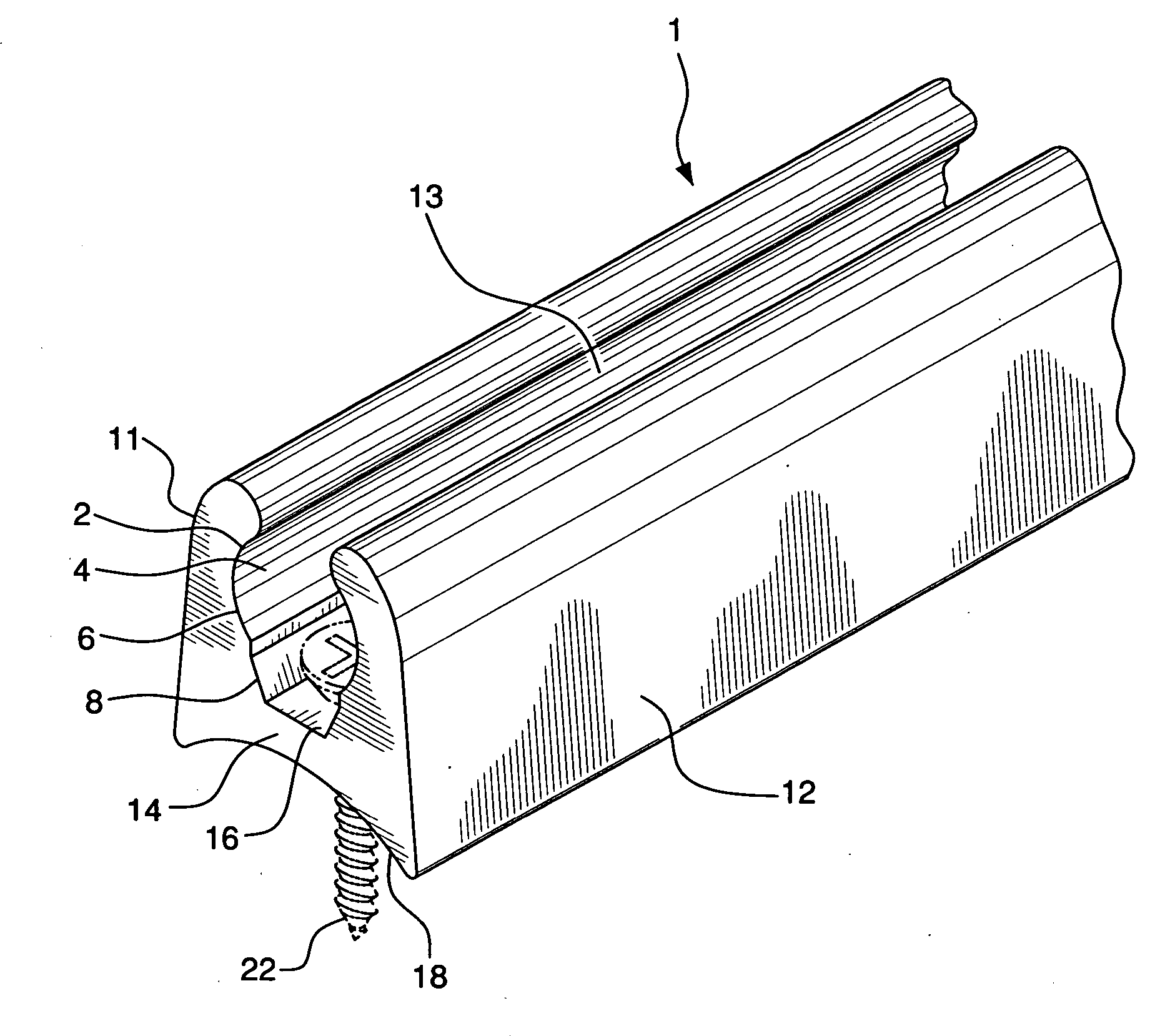 Enclosure track