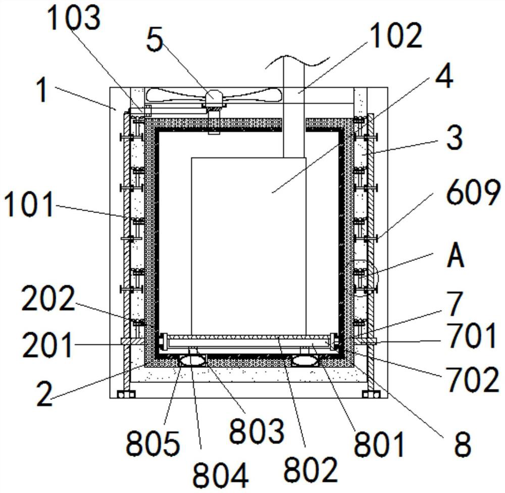 Shock absorption and noise reduction insulation transformer