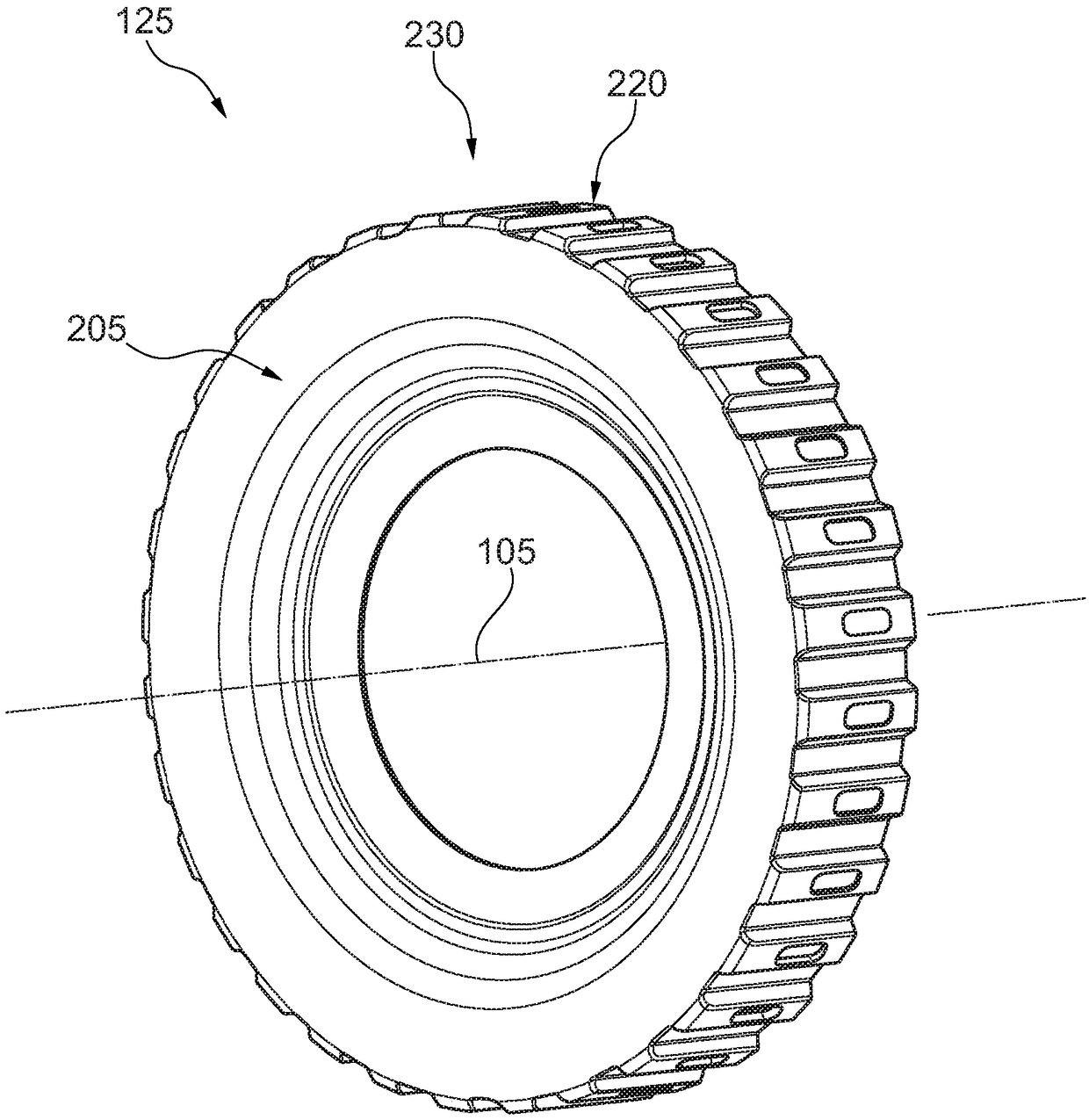 bracket for friction element of double clutch