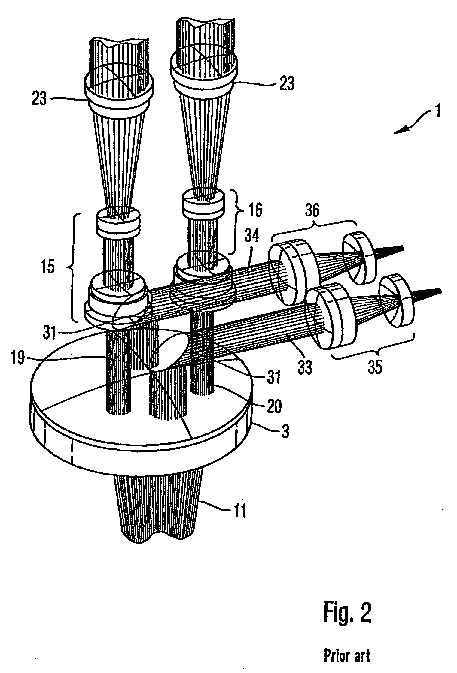 Stereo-examination systems and stereo-image generation apparatus as well as a method for operating the same