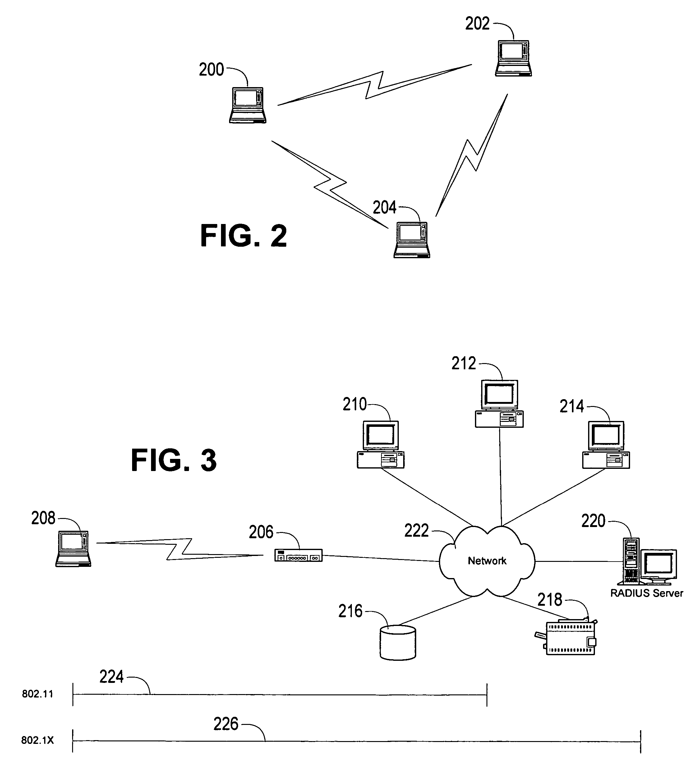 System and method for achieving zero-configuration wireless and wired computing and computing device incorporating same