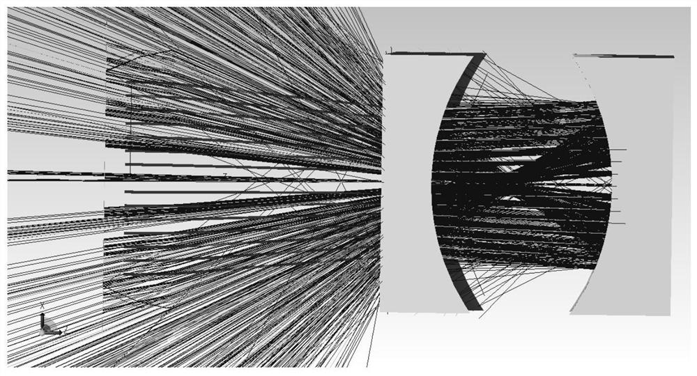 A device for absorbing stray light