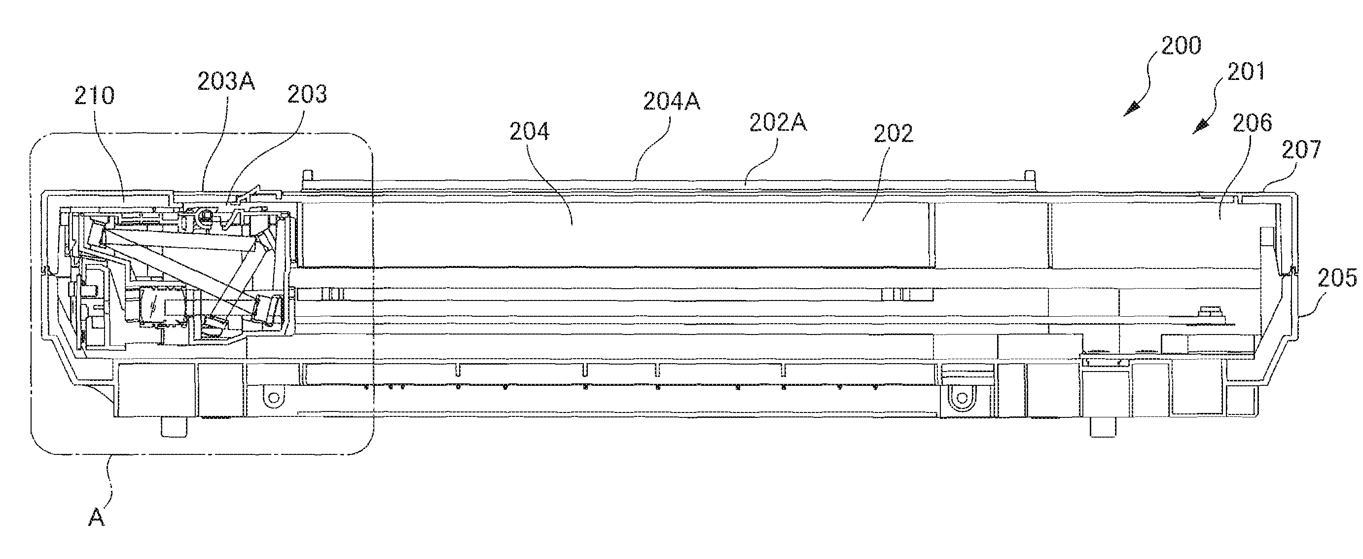 Image reading device and image forming device