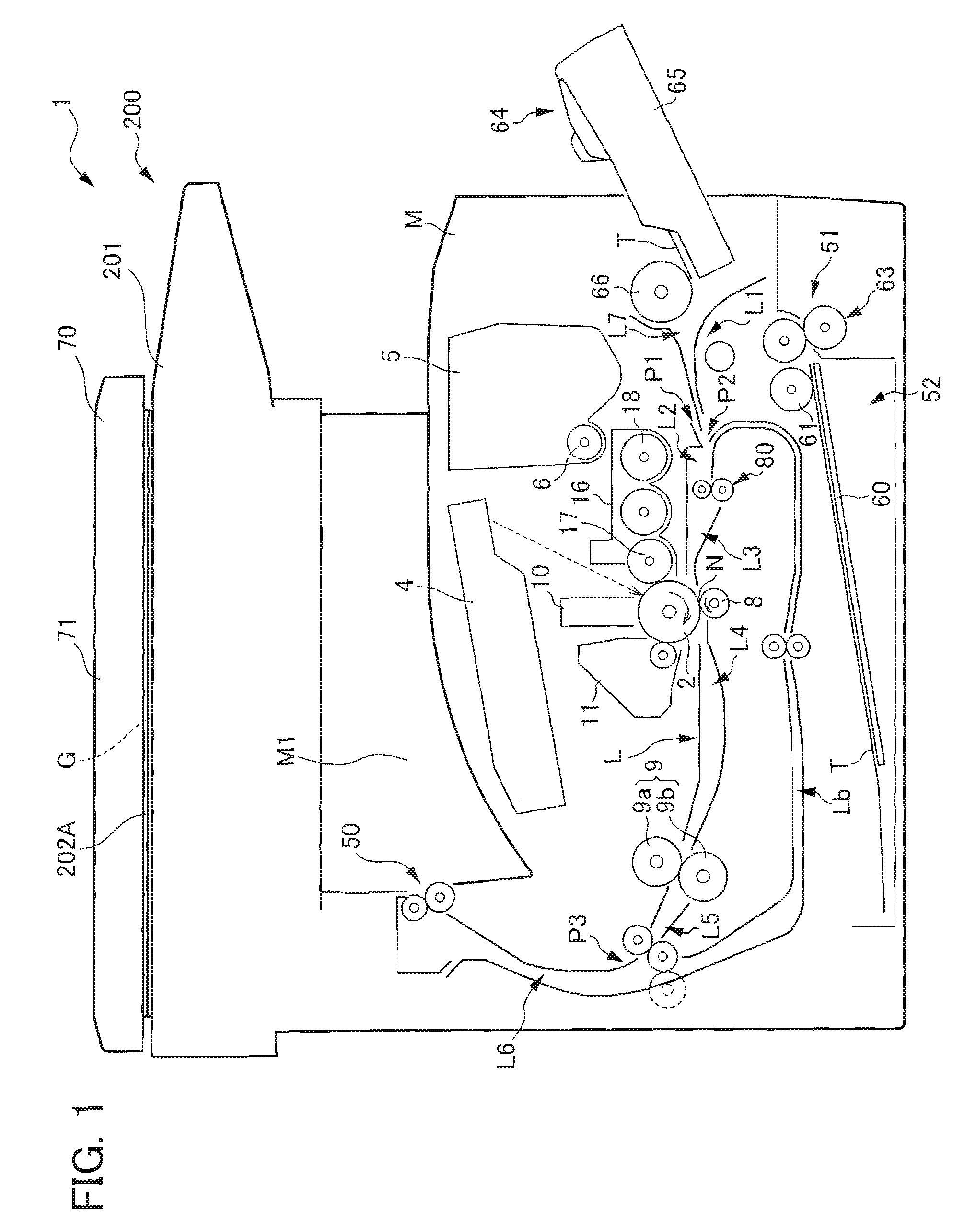 Image reading device and image forming device